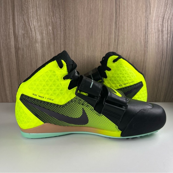 Nike Zoom Javelin Elite 3 Black Volt DV9193-001 Men’s Size 9.5 - Picture 7 of 10